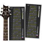 Guitar Fretboard Note Map Decalques/Adesivos Note Knowledge Guitar Fretboard Note Map Decalques/Adesivos Note Knowledge