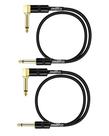 Guitar Patch Cable Augioth 18 cm Performance, pacote com 2