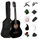 Guitarra acústica BESYOU Beginner 38 polegadas com kit inicial Guitarra acústica BESYOU Beginner 38 polegadas com kit inicial