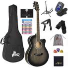 Guitarra Acústica WINZZ HAND RUBBED Series 40" - Com Pacote