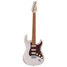 Guitarra benson - hardy s 902 - stratocaster - champagne - com capa