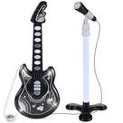 Guitarra de brinquedo infantil Best Choice Products 48 cm com suporte para microfone