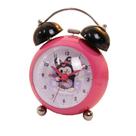 Guitarra de desenho animado Alarm Clock Cute Pink Twin Bell para crianças