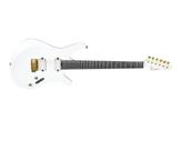 Guitarra divitone super strato dsg 10 ao smart c/ efeitos arctic ore branco c/ dourado