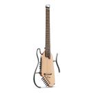 Guitarra elétrica acústica Donner HUSH I PRO com kit de efeitos
