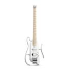 Guitarra Elétrica Donner HUSH-X Featherlight Travel Metallic White