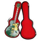 Guitarra elétrica em miniatura Tyenaza 25cm com suporte e estojo