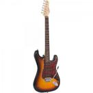 Guitarra GIANNINI Strato G-100 Sunburst com Escudo Tortoise