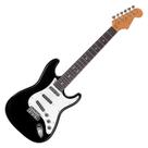 Guitarra Infantil Cordas Aços 65cm Educativa Musical com Som e Luz Rock Brinquedo Criança Instrumento Didático
