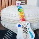 Guitarra Infantil Madeira MAGIC TOUCH Brinquedo Musical Interativo para Bebês +1 Ano