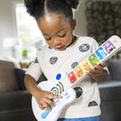 Guitarra Infantil Magic Touch Educativa Em Madeira com Sons Interativos