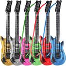 Guitarra inflável Bedwina para crianças, pacote de 36 polegadas com 6 neon Guitarra inflável Bedwina para crianças, pacote de 36 polegadas com 6 neon