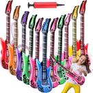Guitarra inflável Vetory 36cm Rock Star 80s 90s Party x12