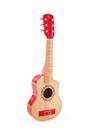 Guitarra musical Hape Flame First para crianças de 66 cm com cordas de nylon Guitarra musical Hape Flame First para crianças de 66 cm com cordas de nylon