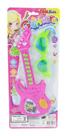 Guitarra Musical Infantil com Óculos Luz e Som