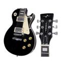 Guitarra Preta Les Paul Elétrica Vogga LP VCG621 Black