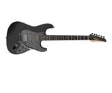 Guitarra seizi fun katana musashi hss all black sparkle satin c/ bag