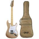 Guitarra Seizi Katana Musashi Fun Desert Gold HSS