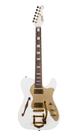 guitarra seizi vintage origami white gold