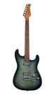 Guitarra seizi vintage ronin plus hh quilted blue