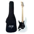 Guitarra Strato Seven Canhoto Sgt-207 LH Branca C/ Bag Guitarra Strato Seven Canhoto Sgt-207 LH Branca C/ Bag