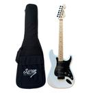 Guitarra Strato Seven Sgt 207 Branca Com Bag Guitarra Strato Seven Sgt 207 Branca Com Bag