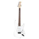 Guitarra Strato Waldman ST111 WH 3 Captadores Single Black