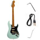 Guitarra Stratocaster Michael Gm222n Ga Green Antique