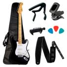 Guitarra Stratocaster SX SST57+ BK Preta com Kit Acessórios