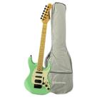 Guitarra waldman eletrica 6 cordas c/ capa st-441x lgs/b