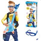 Guitarrinha Infantil Brinquedo Microfone Óculos Com Luz Som - DM Toys
