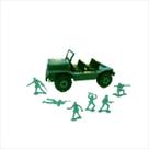 Gulliver Forças Armadas Soldados Brasileiros + Jipe