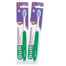 GUM Kit Escova Ortodôntica C/2 und