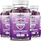 Gummies NEW AGE Imunidade - Com Sambucus Black Elderberry