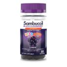 Gummies Sambucol Black Elderberry com vitamina C e zinco para crianças