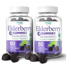 Gummies Steph's Pantry Elderberry com vitamina C e zinco 120 ct