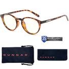 GUNNAR - Óculos de leitura premium - Bloqueia 65% da luz azul - Attaché, Tortoise, tom âmbar, grau +2,5