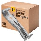 Gutter Hangers Bulder Quick-Screw 6 Heavy Duty 10 unidades