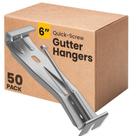 Gutter Hangers Bulder Quick-Screw 6 Heavy Duty 50 unidades