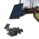 Gutter Mount HOLACA para painel solar em anel preto à prova de intempéries