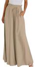 H2309 Calça Solta Larga Comfy Pantalona Amarração Básica Jl123
