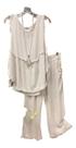 H2901-Conjunto Feminino Regata Calça Linho Ano Novo Réveillon V29 H2901-Conjunto Feminino Regata Calça Linho Ano Novo Réveillon V29