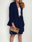 H2914 Conjunto Festa Luxo Blazer Bermuda Sofisticado 5jn0402