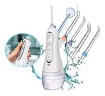 H2ofloss enxágue bucal profissional de fio dental, prova d'água, com bolsa de viagem