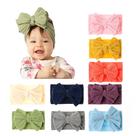 Hair Bow Head Wrap JIAHANG Baby Turbante tricotado 9 unidades 0-3 anos Hair Bow Head Wrap JIAHANG Baby Turbante tricotado 9 unidades 0-3 anos