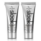 Hair Chemist SLEEK Shampoo e Condicionador Anti-Umidade 237 ml (Kit 2 Peças) - Shampoo e Condicionador para Cabelos Frisados, Sedosos e Super Lisos, Kit Anti-Frizz e Alisamento