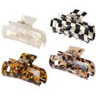 Hair Claw Clips SL Sursarbelor Acetate Fiber para mulheres (4 unidades) Hair Claw Clips SL Sursarbelor Acetate Fiber para mulheres (4 unidades)
