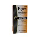 Hair Color Bigen Permanent Powder Oriental Black, pacote com 6 Hair Color Bigen Permanent Powder Oriental Black, pacote com 6