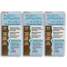 Hair Color Powder Water Works Light Brown, pacote com 3