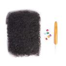 Hair Maytsing Afro Kinkys Bulk 100% virgem humana de 8 polegadas